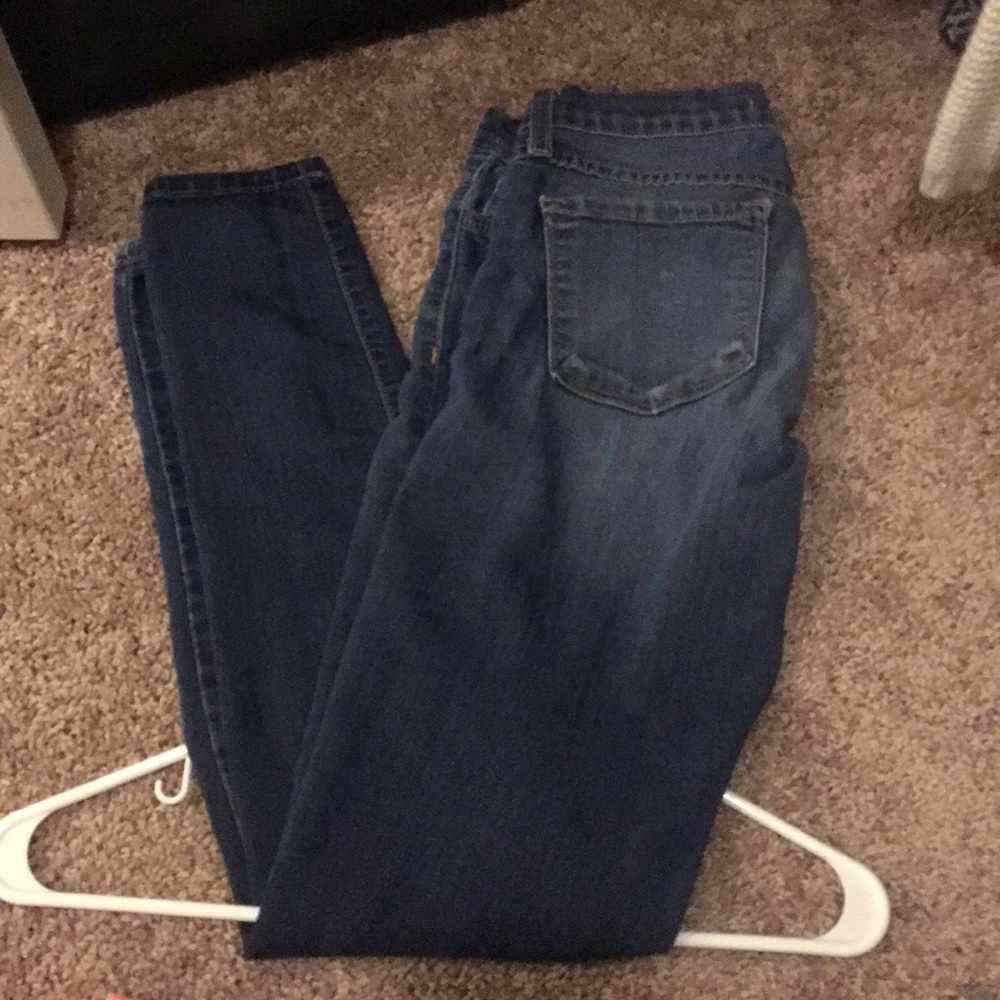Flying monkey skinny jeans